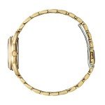 Citizen Women's Eco-Drive Dress Classic Watch in Gold-tone Stainless Steel, White Dial (Model: EM0682-74A)
