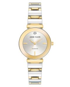 Anne Klein Women's Genuine Diamond Dial Bracelet Watch