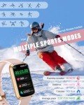 Fitness Tracker, Smart Watch with 24/7 Heart Rate/Blood Pressure/Blood Oxygen Monitor,Sleep Tracker,Step & Calorie Counter, IP68 Waterproof Fitness Watches for Women Men Compatible with Android&iPhone