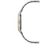 RAYMOND WEIL Toccata Ladies Watch, Quartz, Mother-of-Pearl Dial with 11 Diamonds, Stainless Steel, Two-Tone Stainless Steel with Yellow Gold PVD Plating, 29 mm (Model: 5985-STP-97081)