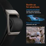 Spigen Lite Fit Ultra Strap Designed for Apple Watch Band Compatible with Ultra 2/1 49mm, Series 10 46mm, 9/8/7 45mm, SE2/SE/6/5/4 44mm, 3/2/1 42mm Nylon Solo Loop - Black