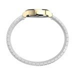 Timex Women's Cavatina 18mm Watch - Two-Tone Expansion Band Mother of Pearl Dial Gold-Tone Case