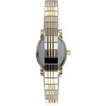 Timex Women's Cavatina 18mm Watch - Two-Tone Expansion Band Mother of Pearl Dial Gold-Tone Case