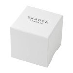 Skagen Women's Anita Lille Three-Hand Silver and Gold Two-Tone Stainless Steel Mesh Band Watch (Model: SKW2340)