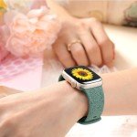 6 Pack Floral Engraved Bands Compatible with Apple Watch Bands 44mm for Women 40mm 41mm 45mm 49mm, Adjustable Comfortable Soft Silicone for iWatch Bands 38mm Womens Series
