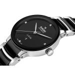 Rado Centrix Automatic Diamonds Unisex with Black Dial, Date Display and Swiss Automaitc Movement