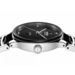 Rado Centrix Automatic Diamonds Unisex with Black Dial, Date Display and Swiss Automaitc Movement