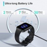 Smart Watch for Men Women Answer/Make Calls, 1.96" HD Fitness Watch with 113+ Sports, Heart Rate Monitor Sleep Monitor Activity Trackers with Step Counter, IP68 Waterproof, Smartwatch for Android/iOS