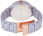 Nine West Women's Rubberized Bracelet Watch, Lavender