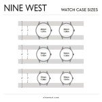 Nine West Women's Rubberized Bracelet Watch, Lavender