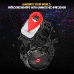 CARBINOX Blaze Smart Watch with GPS (Sport Mode), Rugged Fitness Tracker Waterproof IP69K, Compatible with Android and iOS, 170+ Sports Modes, Gorilla Glass Screen, Make/Receive Calls (Square)