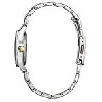 Citizen Ladies' Eco-Drive Classic Crystal Watch in Two-Tone Stainless Steel, Silver-Tone Dial