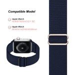 DMIGADIGLO 24 Pack Stretchy Nylon Band Compatible with Apple Watch Band 38mm 40mm 41mm 42mm 44mm 45mm 46mm 49mm Women Men, Adjustable Sport Elastic Replacement Strap for iWatch Series 10 9 8 7 6 5 4 3 2 1 SE Ultra (38/40/41/series10 - 42mm, 24pack-A)