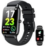 Smart Watch(Answer/Make Call), 2025 Fitness Activity Tracker for Men Women, 1.57” Smartwatch with Heart Rate/Sleep Monitor/Pedometer/Calories/113 Sports, IP68 Waterproof Fitness Watch for Android iOS