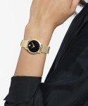 Movado Museum Classic Women's Watch - Swiss Quartz Movement, Stainless Steel Mesh Bracelet - 3 ATM Water Resistance - Luxury Fashion Timepiece for Her - 28mm