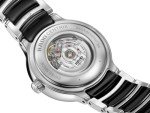 Rado Centrix Automatic Diamonds with Black Dial and Date Display with Swiss Automatic Movement