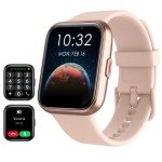 Smart Watch for Women Android & iPhone, Alexa Built-in, 1.8" Touch Screen Fitness Tracker with Answer/Make Calls, IP68 Waterproof Heart Rate/Sleep/SpO2 Monitor, Pedometer, 100+ Sport Modes