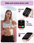 Smart Watch for Women Android & iPhone, Alexa Built-in, 1.8" Touch Screen Fitness Tracker with Answer/Make Calls, IP68 Waterproof Heart Rate/Sleep/SpO2 Monitor, Pedometer, 100+ Sport Modes