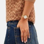 Coach Cary Women's Watch | Premium Fashion Timepiece for Her - Perfect for Day and Night | Water Resistant (Model 14504006)