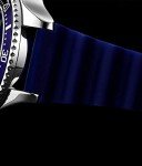 Stuhrling Original Men's Watch Dive Watch Silver 42 MM Case with Screw Down Crown Rubber Strap Water Resistant to 330 FT (Black)