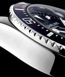 Stuhrling Original Men's Watch Dive Watch Silver 42 MM Case with Screw Down Crown Rubber Strap Water Resistant to 330 FT (Black)