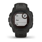 Garmin 010-02293-10 Instinct Solar, Rugged Outdoor Smartwatch with Solar Charging Capabilities, Built-in Sports Apps and Health Monitoring, Graphite