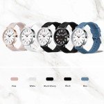 cicininc Nurse Watch for Women, Pink Analog Nursing Watches with 30M Waterproof 12/24 Hour Military Time, Second Hand
