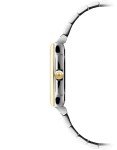RAYMOND WEIL Toccata Ladies Two-Tone Quartz Watch - 25 mm, Two-Tone White Dial, Black Roman Numeral Indexes (5925-STP-00300)