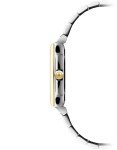 RAYMOND WEIL Toccata Ladies Two-Tone Quartz Watch - 25 mm, Two-Tone White Dial, Black Roman Numeral Indexes (5925-STP-00300)