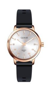 AIYISHI Waterproof Women's Casual Fashion Sport Wrist Watch,Easy Read Dial,Rubber Silicone Band Analog Quartz Minimalist Watch Gift for Nurse Ladies Teachers Students (G682-white Black)