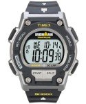 Timex Men's Ironman Triathlon Endure 30 Shock 42mm Watch – Black & Gray Case Yellow Accents with Black Resin Strap