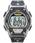 Timex Men's Ironman Triathlon Endure 30 Shock 42mm Watch – Black & Gray Case Yellow Accents with Black Resin Strap