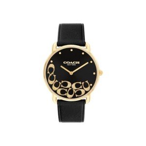COACH Elliot Women's 2H Quartz Watch, 36mm - Leather Strap - Water Resistance 3 ATM/30 Meters - Premium Fashion Timepiece for Everyday Wear - Gift for Her - Amazon Exclusive