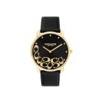 COACH Elliot Women's 2H Quartz Watch, 36mm - Leather Strap - Water Resistance 3 ATM/30 Meters - Premium Fashion Timepiece for Everyday Wear - Gift for Her - Amazon Exclusive