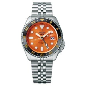 SEIKO 5 Sports GMT Automatic Men's Watch - Orange