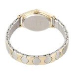 Timex Women's T26301 Kendall Circle Two-Tone Stainless Steel Expansion Band Watch