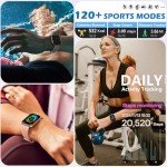 MorePro Smart Watch for Men Women(Make/Answer Call), 1.85" Fitness Tracker with 24/7 Heart Rate & Blood Pressure Monitor, Blood Oxy-gen Sleep Tracking, 120+ Sports Activity Tracker for iOS Android