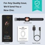 MorePro Smart Watch for Men Women(Make/Answer Call), 1.85" Fitness Tracker with 24/7 Heart Rate & Blood Pressure Monitor, Blood Oxy-gen Sleep Tracking, 120+ Sports Activity Tracker for iOS Android