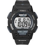Timex Men's Ironman Triathlon Endure 30 Shock 42mm Watch – Black Case with Black Resin Strap