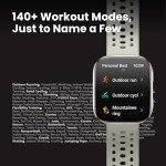 Amazfit Bip 6 Smart Watch 46mm, 14 Day Battery, 1.97" AMOLED Display, GPS & Free Maps, AI, Bluetooth Call & Text, Health, Fitness & Sleep Tracker, 140+ Workout Modes, 5 ATM Water-Resistance, Black