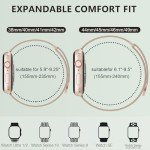 MARGE PLUS Compatible with Apple Watch Band Series 10, Ultra 2, SE, Ultra 9 8 7 6 5 4 Women and Men, Stainless Steel Mesh Loop Magnetic Clasp Replacement for iWatch Bands 38mm 40mm 41mm 42mm
