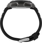 Timex Men's Ironman Triathlon Classic 30 38mm Watch – Gray & Black Case Orange Accents with Black Resin Strap