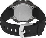 Timex Men's Ironman Triathlon Classic 30 38mm Watch – Gray & Black Case Orange Accents with Black Resin Strap