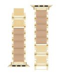 Anne Klein Silicone Fashion Bracelet for Apple Watch, Secure, Adjustable, Apple Watch Replacement Band, Fits Most Wrists