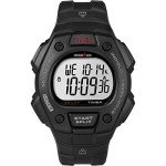 Timex Men's Ironman Triathlon Classic 30 38mm Watch – Black & Gray Case Negative Display with Black Resin Strap