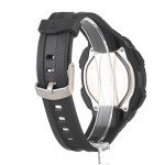 Timex Men's Ironman Triathlon Classic 30 38mm Watch – Black & Gray Case Negative Display with Black Resin Strap