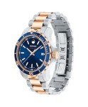 Movado Series 800 Men's Sport Watch - Swiss Quartz Movement, Stainless Steel Link Bracelet - 20 ATM Water Resistance - Luxury Fashion Timepiece for Him - Diver-Inspired - 40mm