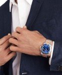 Movado Series 800 Men's Sport Watch - Swiss Quartz Movement, Stainless Steel Link Bracelet - 20 ATM Water Resistance - Luxury Fashion Timepiece for Him - Diver-Inspired - 40mm