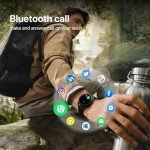 DIVElink Smart Watch: Fitness Tracker & Call Feature