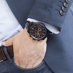 Mido Multifort Chronograph Special Edition - Swiss Automatic Watch for Men - Black Dial - Case 44mm - M0056143605122